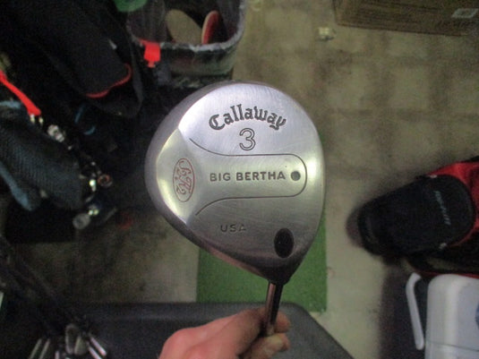 Used Callaway Big Bertha S2H2 Right Hand 3 Wood