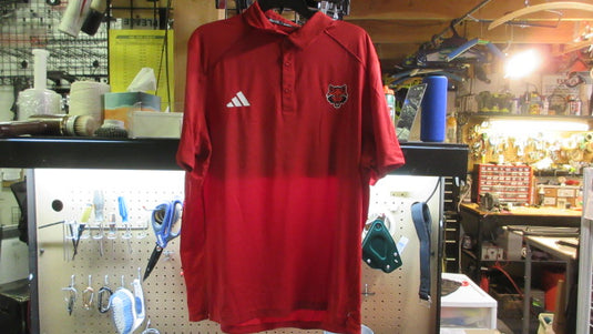 Adidas Arkansas State Red Wolves Polo Shirt - Size Large
