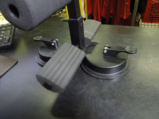 Used Portable Sit Up Bar with Double Suction Cup Secure Point