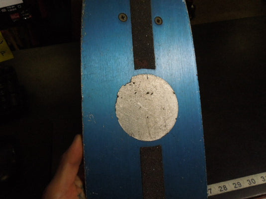 Vintage GrenTec GT Metal Skateboard with OG Wheels