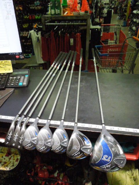 Used Walter Hagen T3 Lady Hagen 8pc Right Hand Golf Club Set 7-9 i, 4-6h, 3w, 1d
