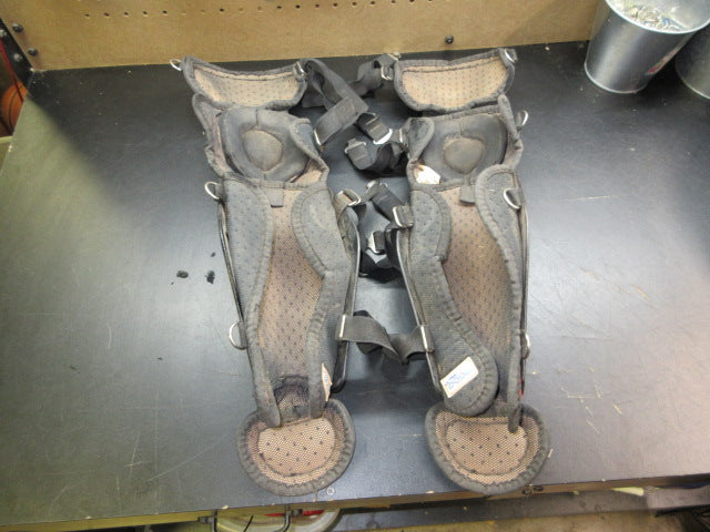Load image into Gallery viewer, Used All-Star Catchers Shin Guards - Size 9-12
