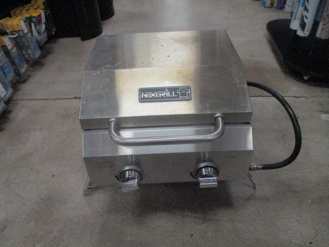 Load image into Gallery viewer, Used Nexgrill 2 Burner Portable Table Top Propane Grill
