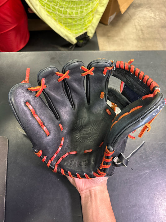 Used Elysian Custom Black Leather LHT 11"  Glove