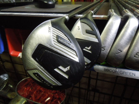 Used Top Flite XL Tri Matrix RH 7 pc. Jr Golf Set 3w 5h 6-9i Wedge