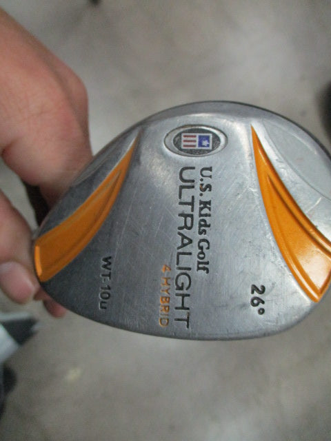 Used US Kids Ultralight WT-10u Junior Golf Set Driver, Hybrid,6,8,PW- RH