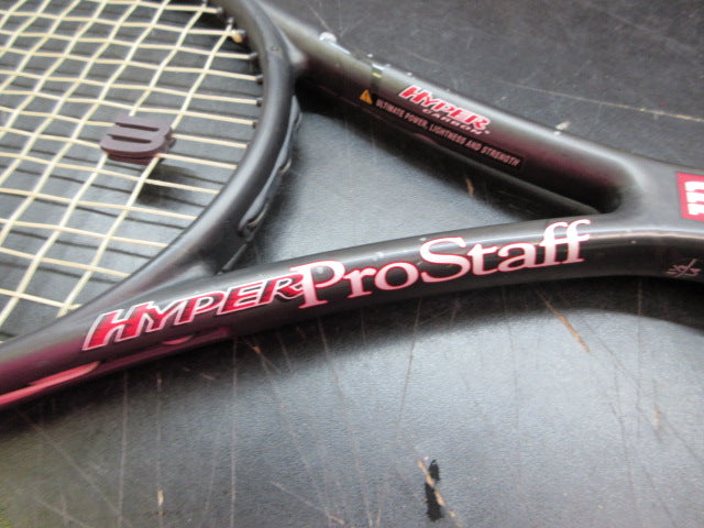 Load image into Gallery viewer, Used Wilson Hyper Carbon Pro Staff Tennis Racquet W/Bag - 27"

