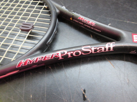 Used Wilson Hyper Carbon Pro Staff Tennis Racquet W/Bag - 27"