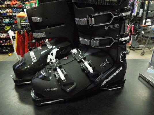 Used Nordica Speedmachine 3 85W Ladies All Moutain Ski Boots Size 26/26.5 305mm