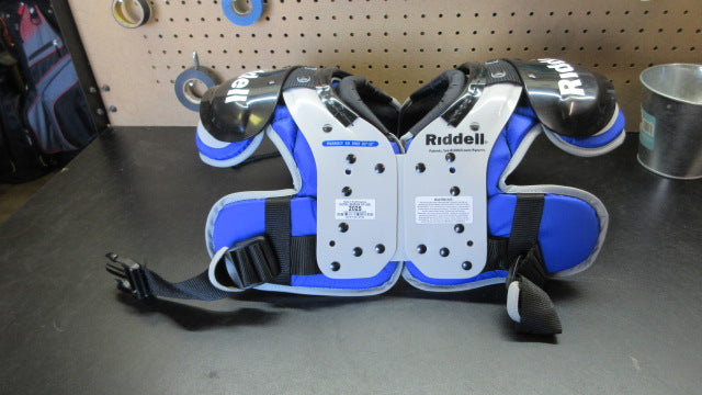 Load image into Gallery viewer, New Riddell Pursuit Youth Football Shoulder Pads - Size XS (10"-11")
