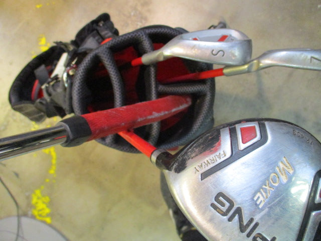 Load image into Gallery viewer, Used Ping Moxie Right Hand JR GOLF SET 5 Piece Includes Putter
