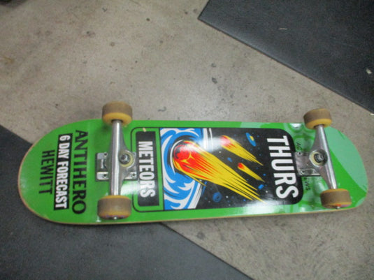 Used Antihero Thurs Meteors 6 Days Forecast 32" Skateboard