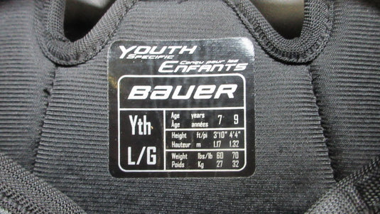 Used Bauer Lil Sport Hockey Shoulder Pads - Size Youth Large
