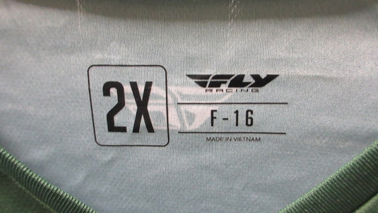 Used Fly Racing F-16 Motorcross Jersey Adult Size 2XL