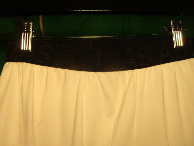 Load image into Gallery viewer, Used Adidas White Aeroready SLIDING SHORTS Size Xl

