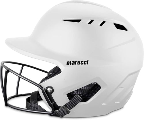 New Marucci Duravent Softball Batting Helmet w/ Mask Size Large 6 7/8 - 7 1/4