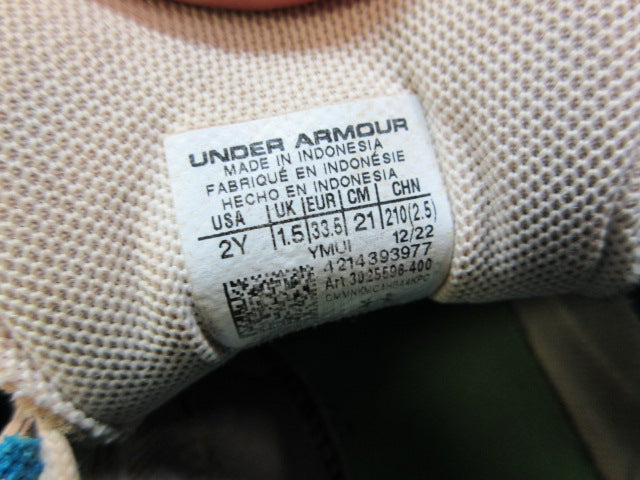 Load image into Gallery viewer, Used Under Armour Harper Baseball Cleats - Size Youth 2
