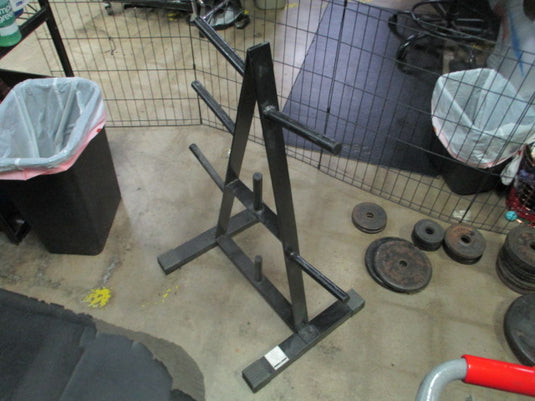 Used Cast Iron Weight Plate Tree Model RK-1
