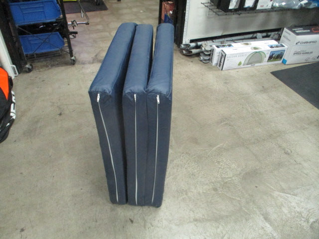 Load image into Gallery viewer, Used Folding Fitness Mat 79"X29"X3" Blue
