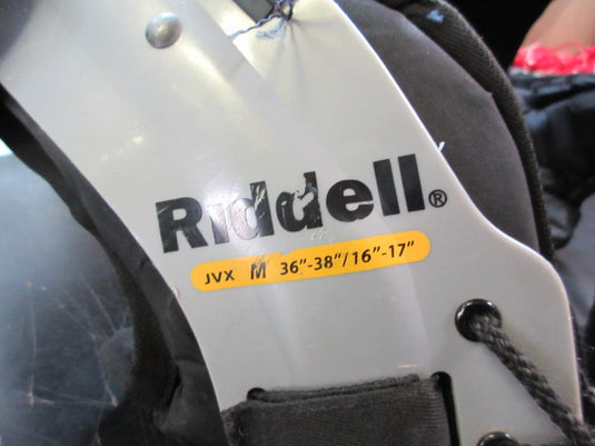 Used Riddell Power JVX  Football Shoulder Pads - Size Medium