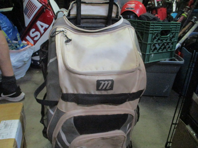 Load image into Gallery viewer, Used Marucci Convoy Wheeled Catcher's Baseball/Softball Bat/Equipment Bag
