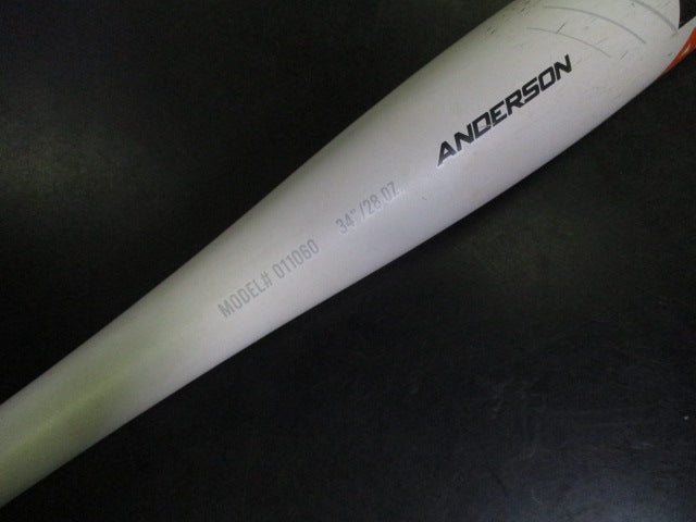 Load image into Gallery viewer, Used Anderson Flex Slowpitch Softball 1 Piece End Loaded Bat 34 in 28 oz -6
