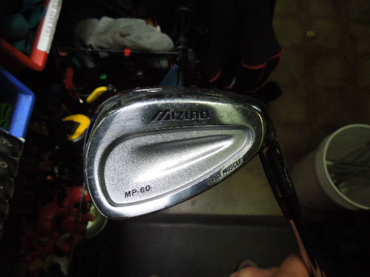 Used Mizuno MP-60 Cut Muscle 6pc Right Hand Blade Irons 4-9 + PW No 6 Iron