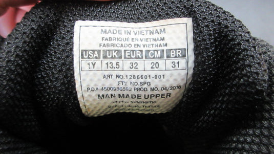Used Under Armour Football Cleats - Size Youth 1