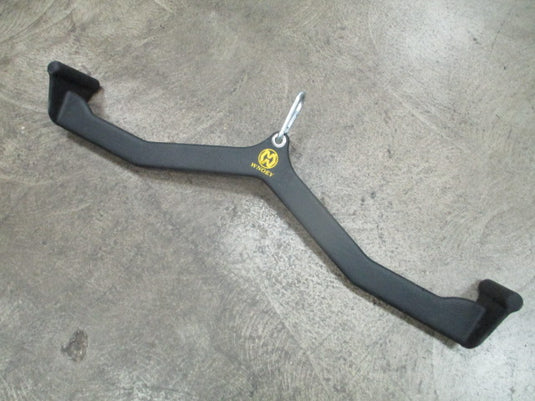 Used Wnoey 33" Rubber Coated Lat Pull Down Attachment