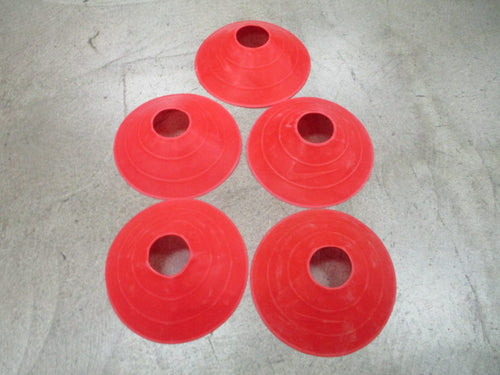 Used Nike Red Flat Cones - Set Of 5