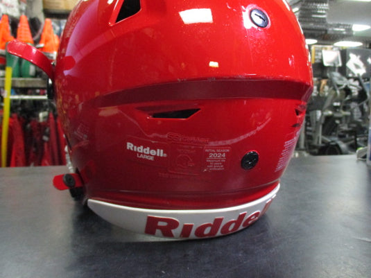 Used Riddell Speedflex Youth Football Helmet Size Large Intial Szn 2024