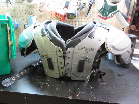 Used Douglas Destroyer Football Shoulder Pads - Size Medium
