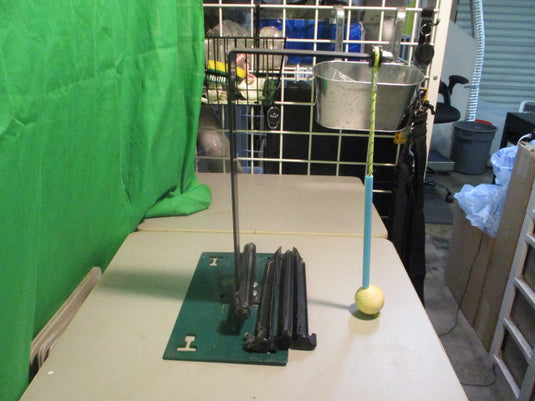 Used Rare Antique Golf Practice Machine Golf Swing Trainer