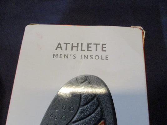 Used Sofsole Perform Athlete Men's Insoles Adult Size 9-10.5 - one insole cut