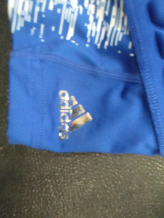 Used Addias Areoready Size Youth Medium 5-Padded Compression Shorts