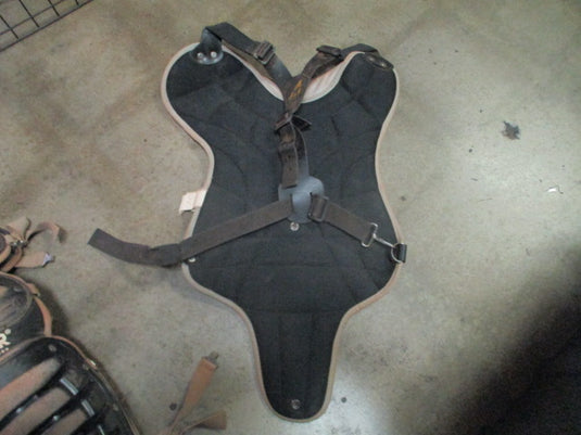 Used All-Star CP912LS Youth Catcher's Chest Protector in Black