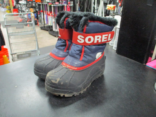 Used Sorel Snow Commander youth snow boot size 12