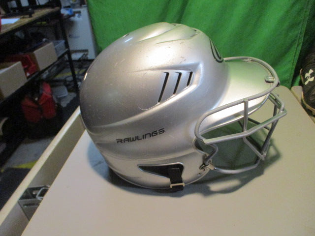 Load image into Gallery viewer, Used Rawlings Size 6 1/2 - 7 1/2 Batting Helmet W Mask
