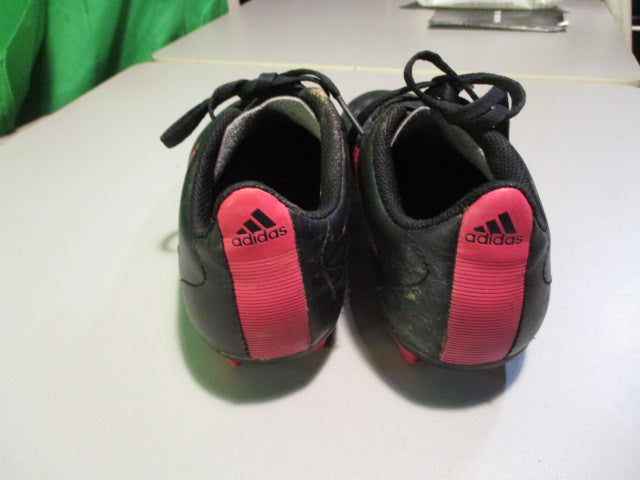 Load image into Gallery viewer, Used Adidas Pink/Black Size 5 Soccer Cleats
