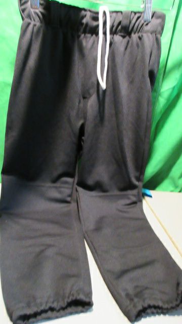 Load image into Gallery viewer, Used Champro Elastic Bottom Baseball Black Pants Size Youth Large
