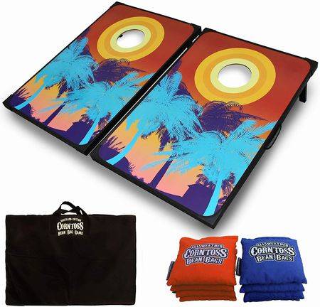NEW Backyard Edition - Beach Theme Corn Toss Game