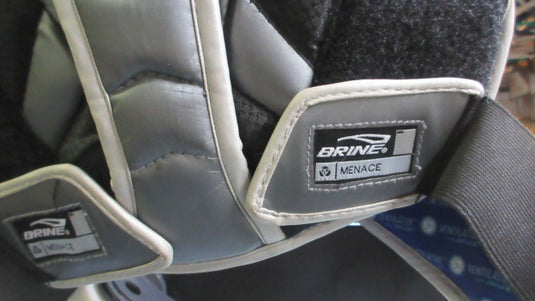 Used Brine Menace Lacrosse Shoulder Pads - Size Medium