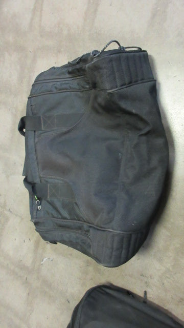 Load image into Gallery viewer, Used Callaway Golf Small Duffle Bag - missing strap hoop &amp; discoloration on back
