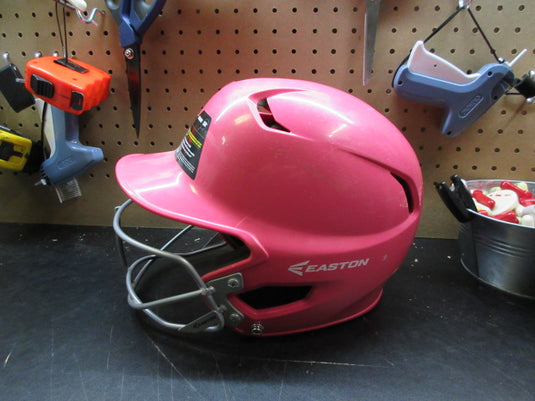 Used Easton Z5 Batting Helmet W/ Mask - 6 7/8 - 7 5/8