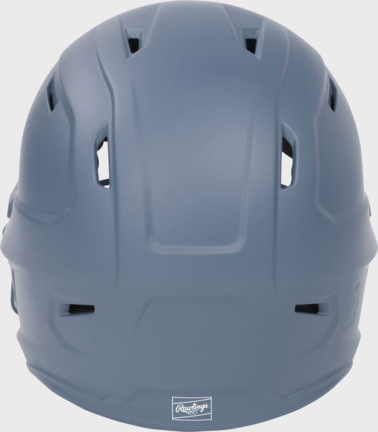 New Rawlings Mach Hi-Viz Carolina Blue Softball Helmet - Size Senior