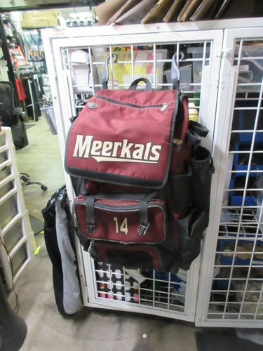 Used Boombah Superpack Bat Bag - small wear on bottom