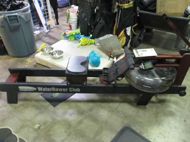 Load image into Gallery viewer, Used Water Rower Club Series With HIRISE ADAPTER KIT &amp; Phone Arm
