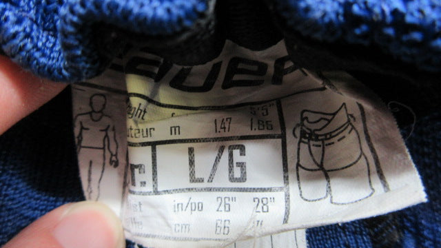 Load image into Gallery viewer, Used Bauer Titan Hockey Shorts - Size Youth Large
