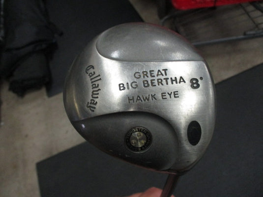Used Callaway Great Big Bertha Hawk EYE 8 Deg Driver - RH