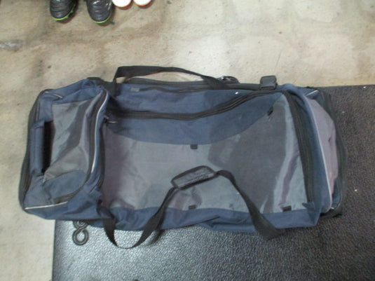 Used Blue/Gray Baseball/Softball Equipment Bag